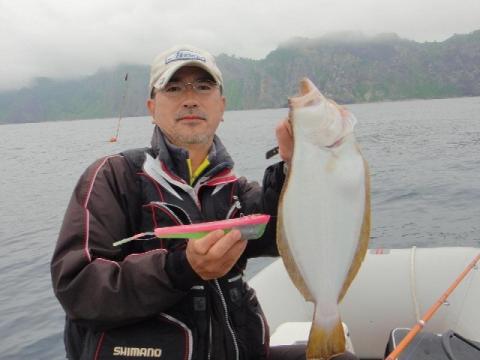 「流星船型バケ」実釣写真a